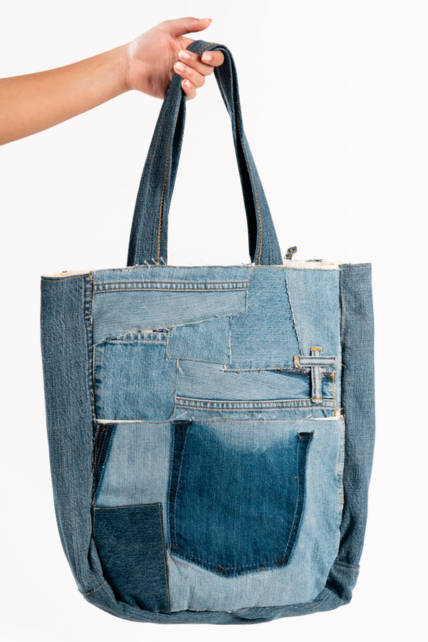 DENIM TOTE BAG