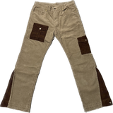 Flared Cargo Corduroy