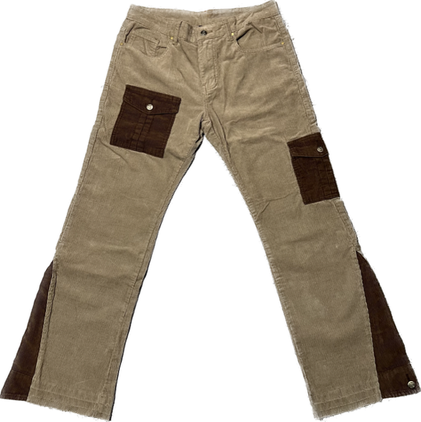 Flared Cargo Corduroy