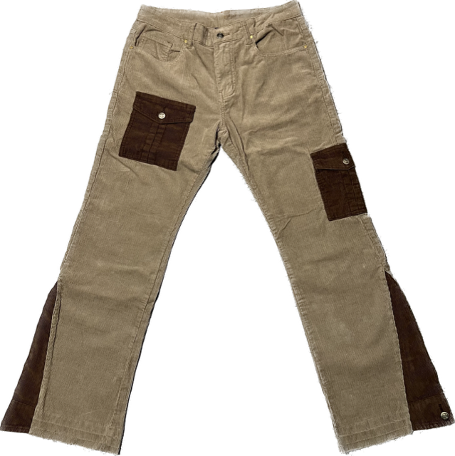 Flared Cargo Corduroy