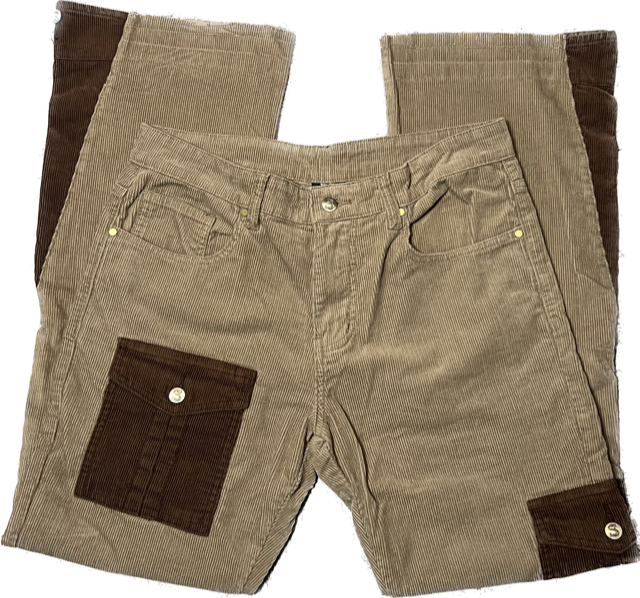 Flared Cargo Corduroy